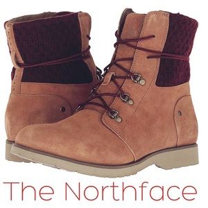 Ballard Lace II (Red knit) boots